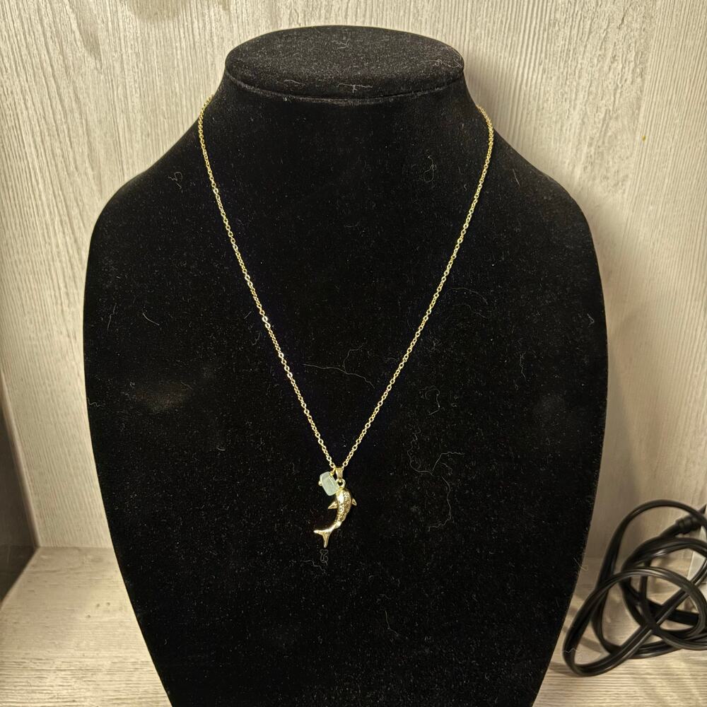 Shark pendant necklace
